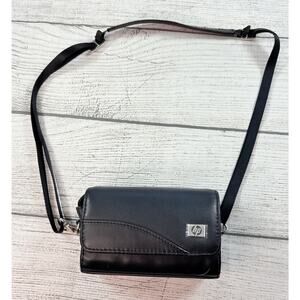HP Camera Carry Case Black w/ Shoulder Strap and Belt Clip
